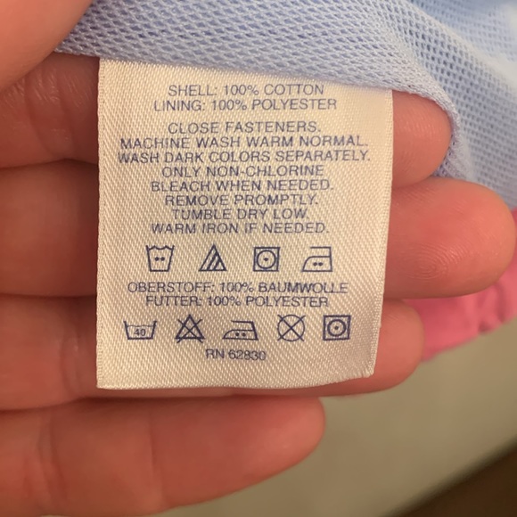 Girl’s 7/8 Lands’ End 1/4 zip jacket - Picture 9 of 9